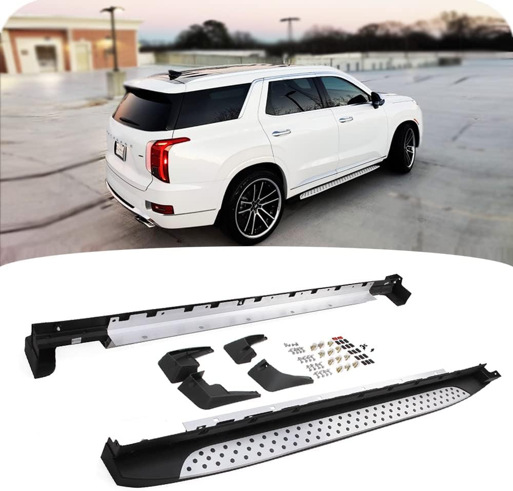Running Board Side Steps with Mud Flaps O17271