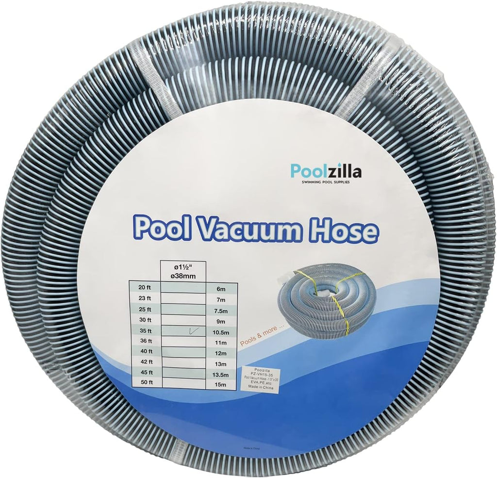 EVA Vacuum Hose 1.5x35' with Swivel Cuff, 2 Pack X742