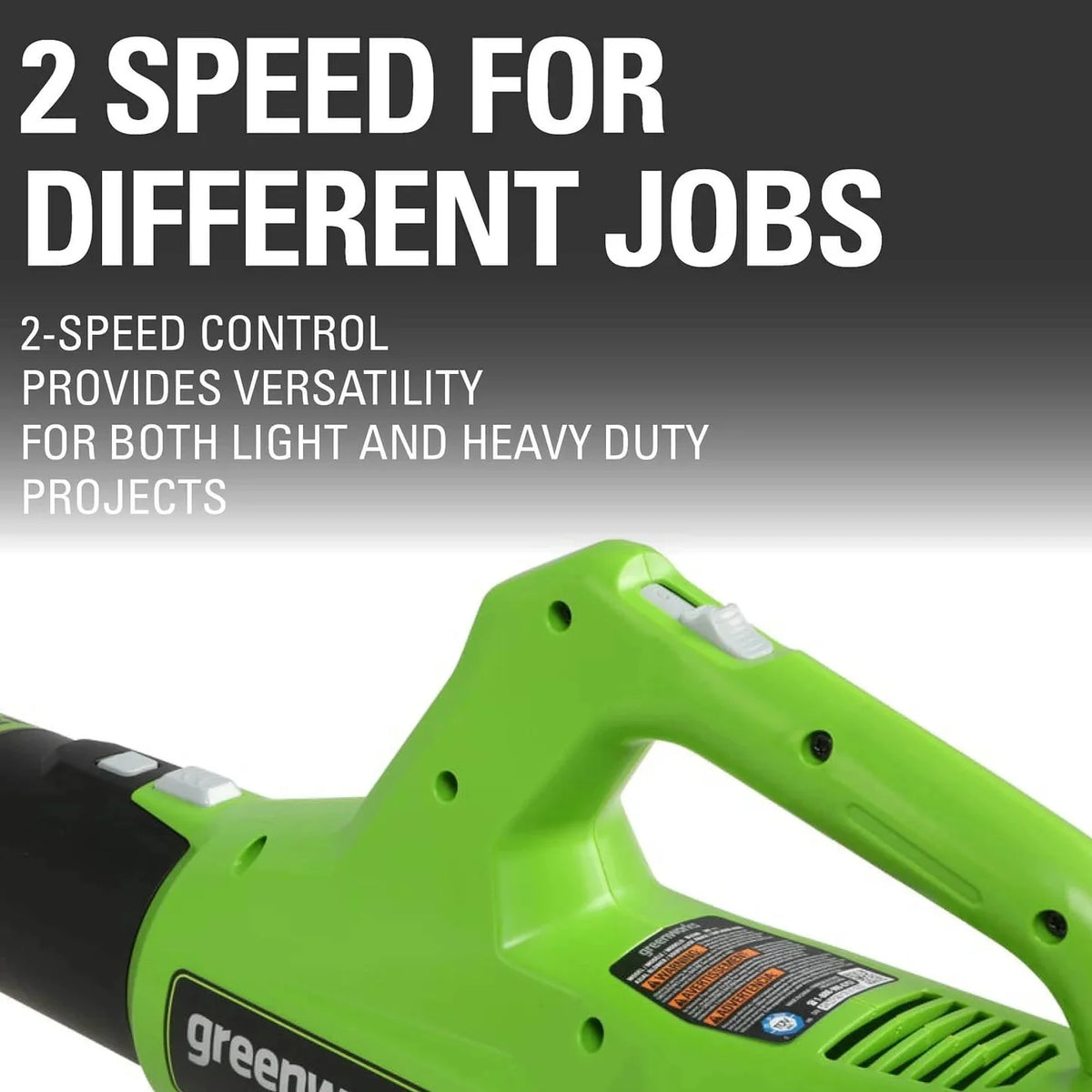24V Cordless Axial Blower with 2Ah USB Battery & Charger S987