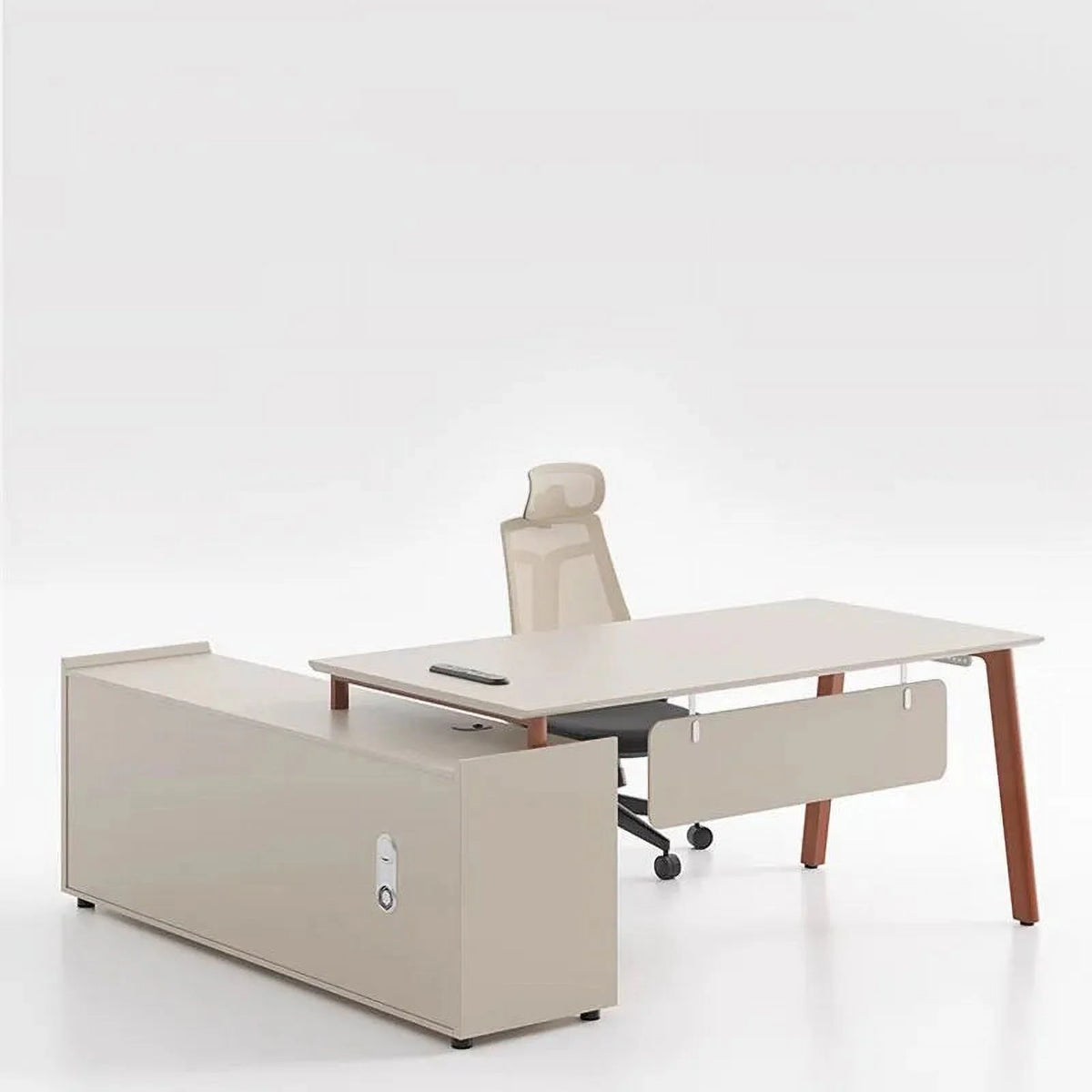 Black Adjustable Height Desk N35117
