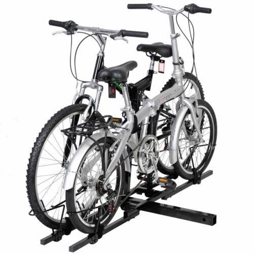 2 Bike Bicycle Carrier Hitch Receiver Mount Rack Y63567
