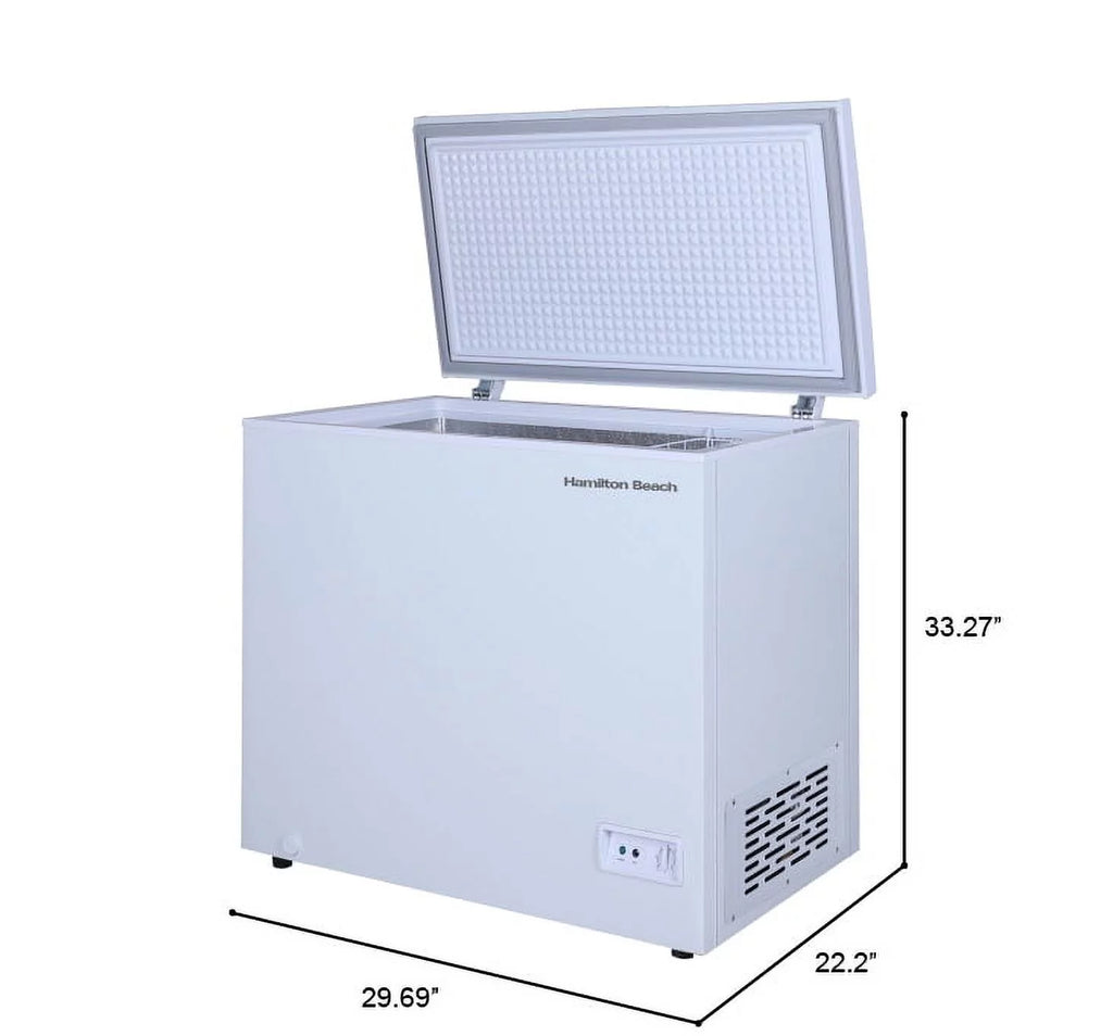 5.0 Cu. Ft. White Chest Freezer Y906895