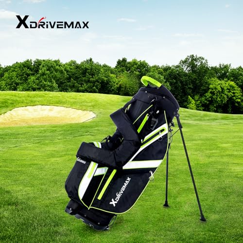 15 Way Lightweight Golf Stand Bag with Rain Cover A163222