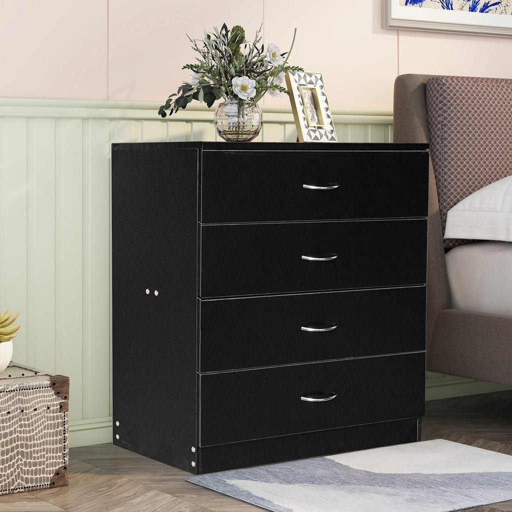 White 3 Drawer Wood Dresser A668387