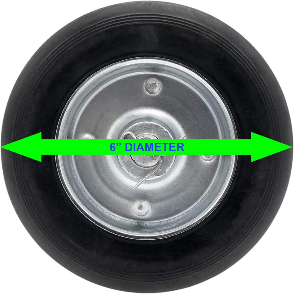 Rolling Gate Carrier with 2 Rubber Wheels Q440216