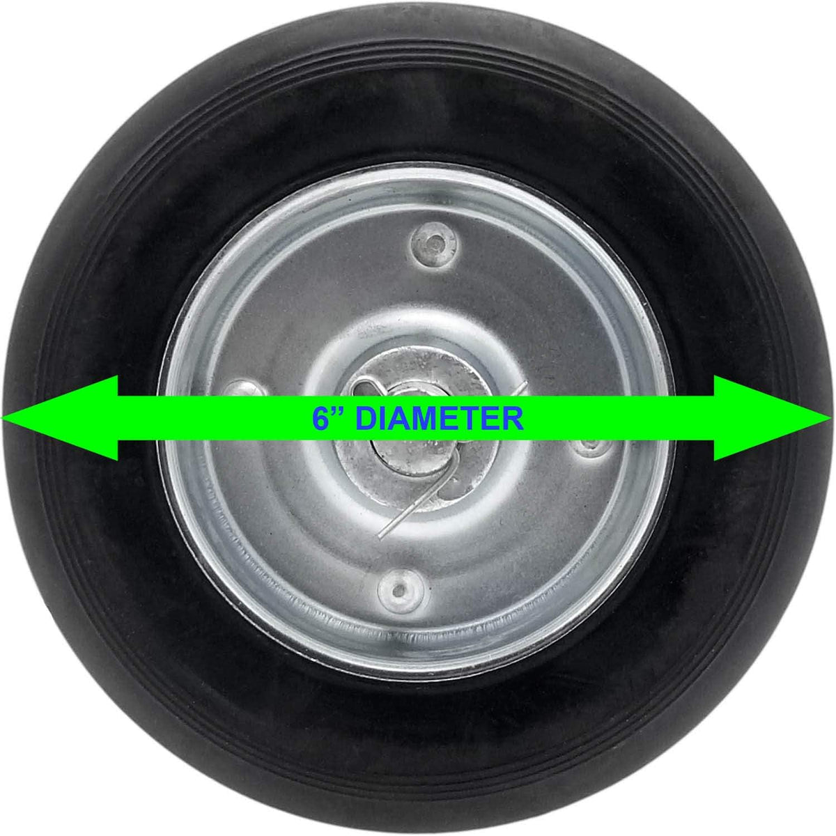 Rolling Gate Carrier with 2 Rubber Wheels Q440216