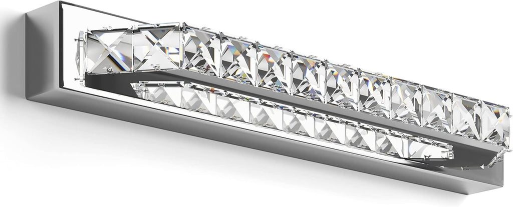 Chrome Crystal Bathroom Vanity Light Wall Lighting I2606