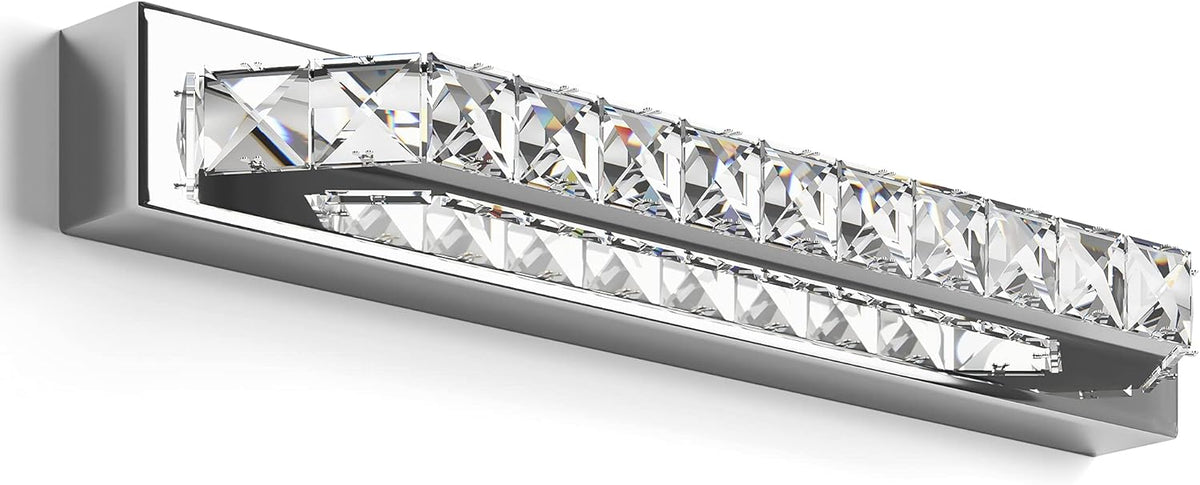 Chrome Crystal Bathroom Vanity Light Wall Lighting I2606