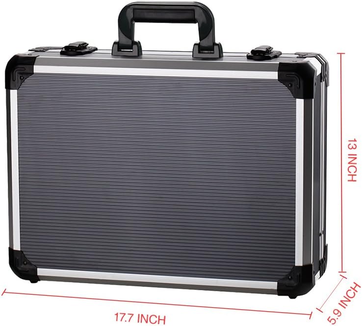 Aluminum Hard Tool Case Toolbox R6366