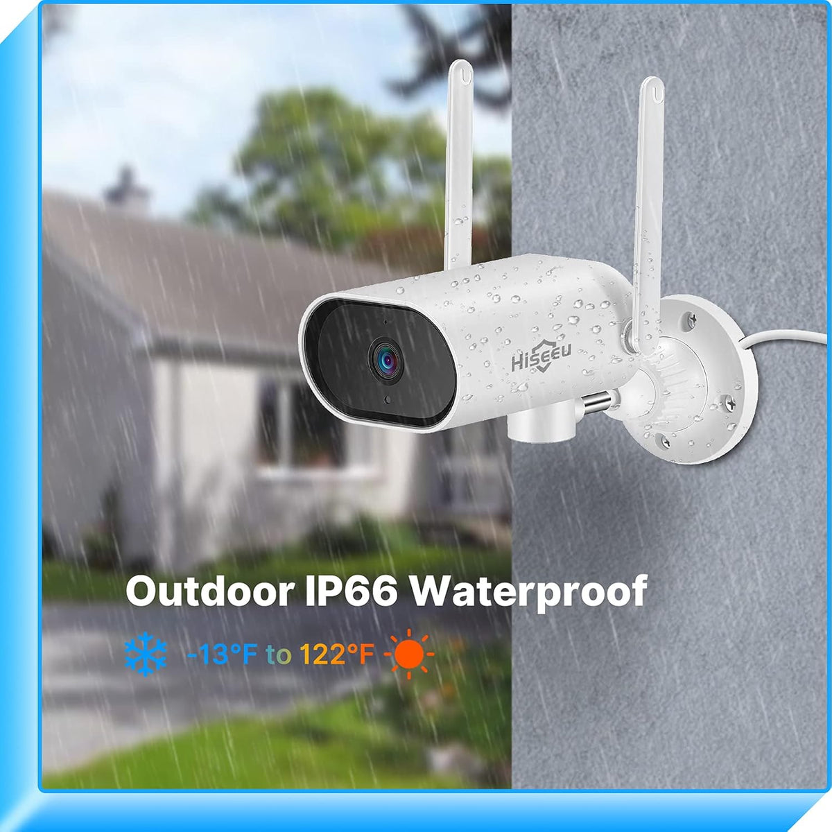 3MP Wireless Security Camera System with 8CH NVR and 1TB Hard Drive N756588