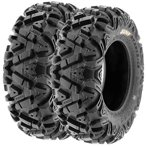 Set of 2 25x8-12 ATV UTV Off-Road Tires G422