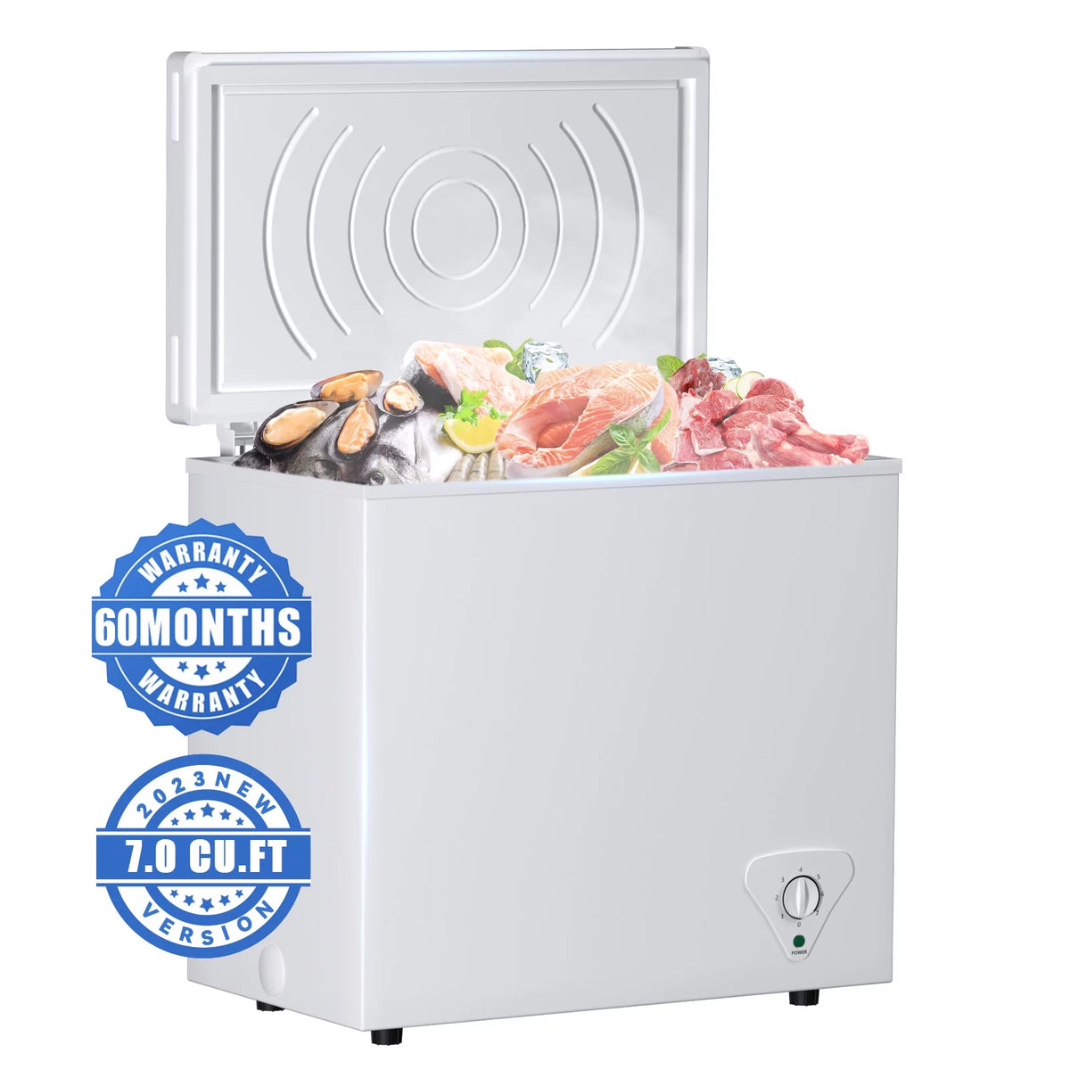7 Cu. Ft. Chest Freezer with Removable Basket L552242