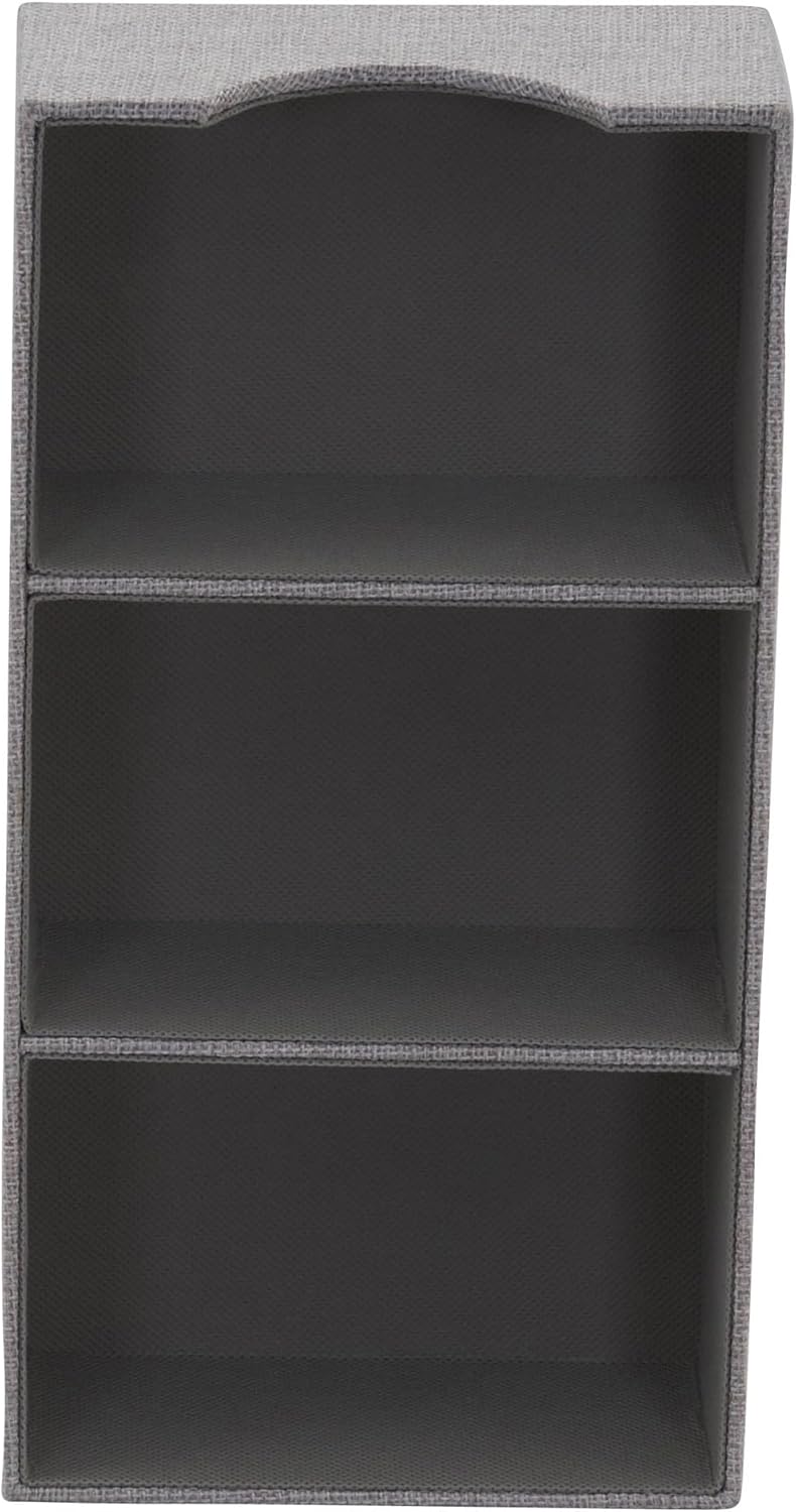 Grey 3 Section Drawer Organizer Box D185062