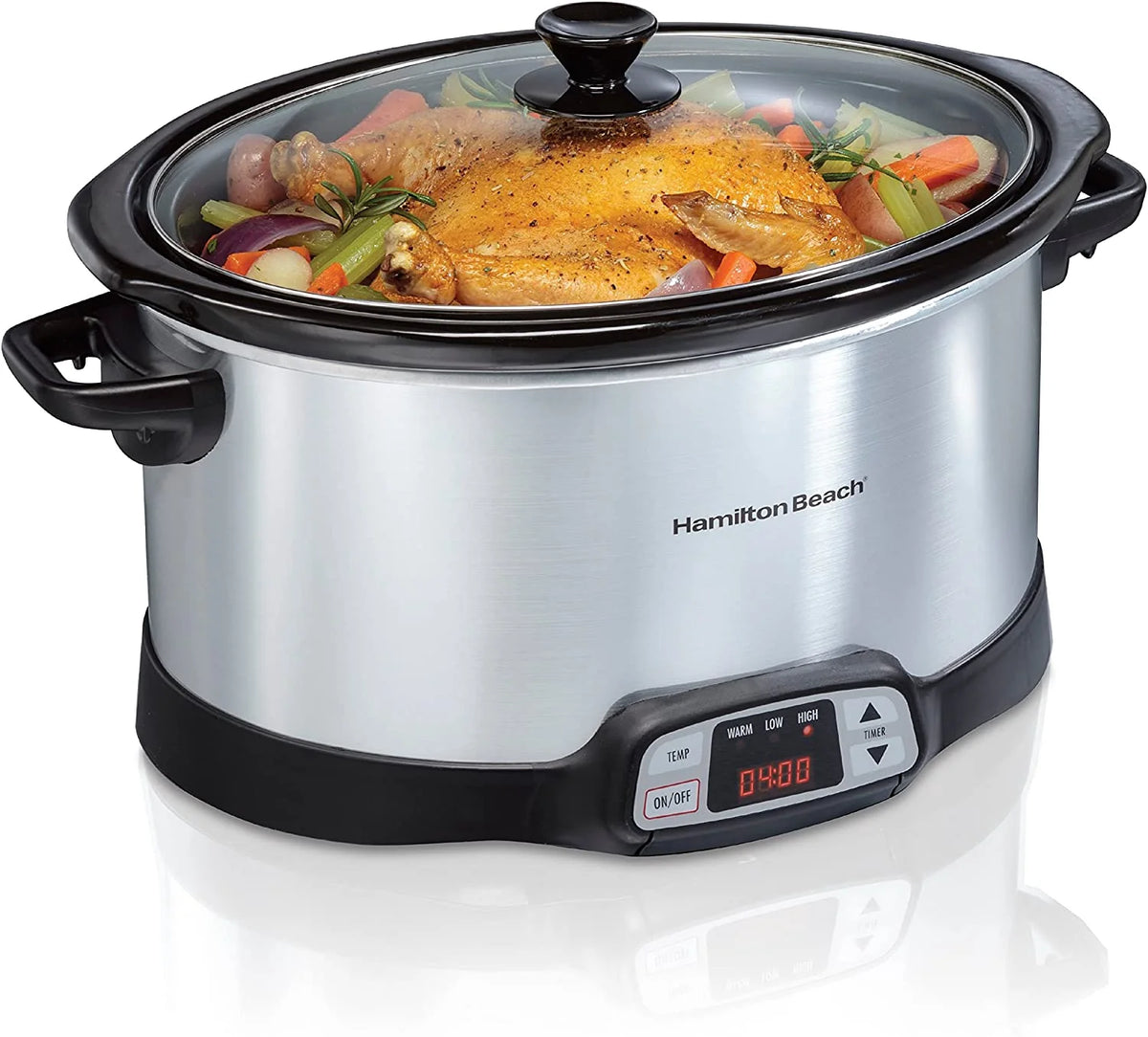 10 Quart Programmable Slow Cooker with Stovetop Safe Crock & 8 Quart Programmable Slow Cooker X791