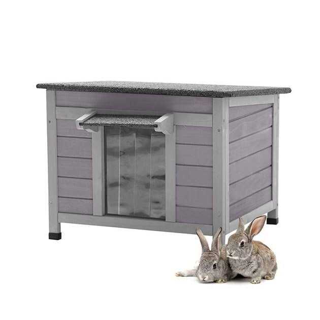 Large Indoor Rabbit Hutch with Pull out Tray U35652
