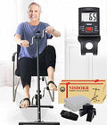 Adjustable Pedal Exerciser Bike for Total Body with Monitor O286838
