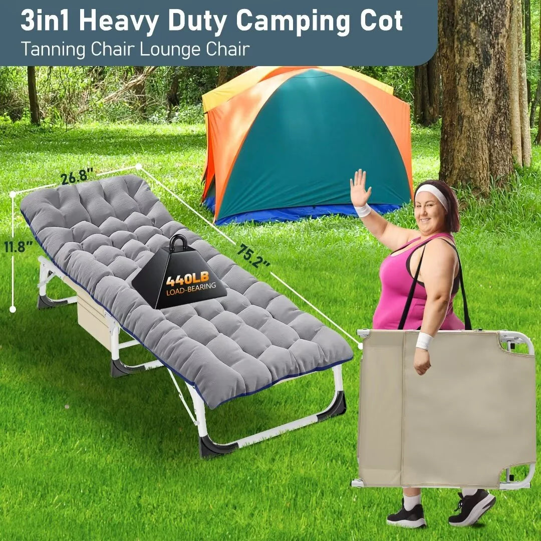 2-Pack Outdoor Chaise Lounge Chair Y27924