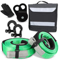 35,000lbs Recovery Tow Strap Kit with Snatch Block C2255