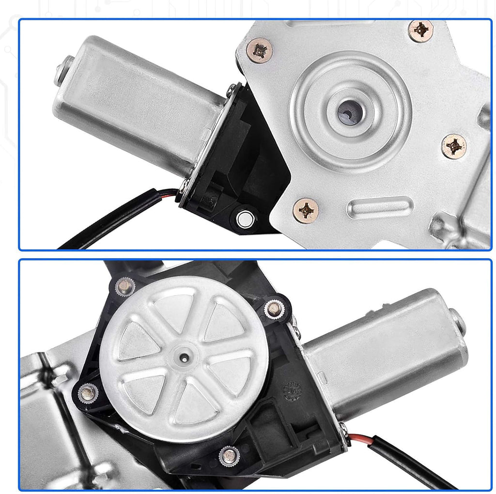Power Window Regulator with Motor Assembly, Front Right Passenger Side, Pack of 2 O136562