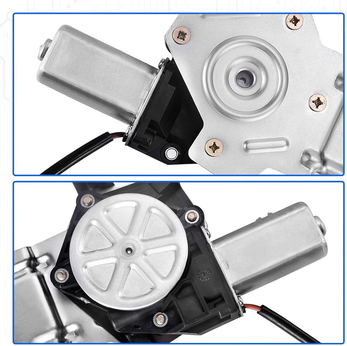 Power Window Regulator with Motor Assembly, Front Right Passenger Side, Pack of 2 O136562