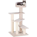 Light Gray Cat Tower Q562