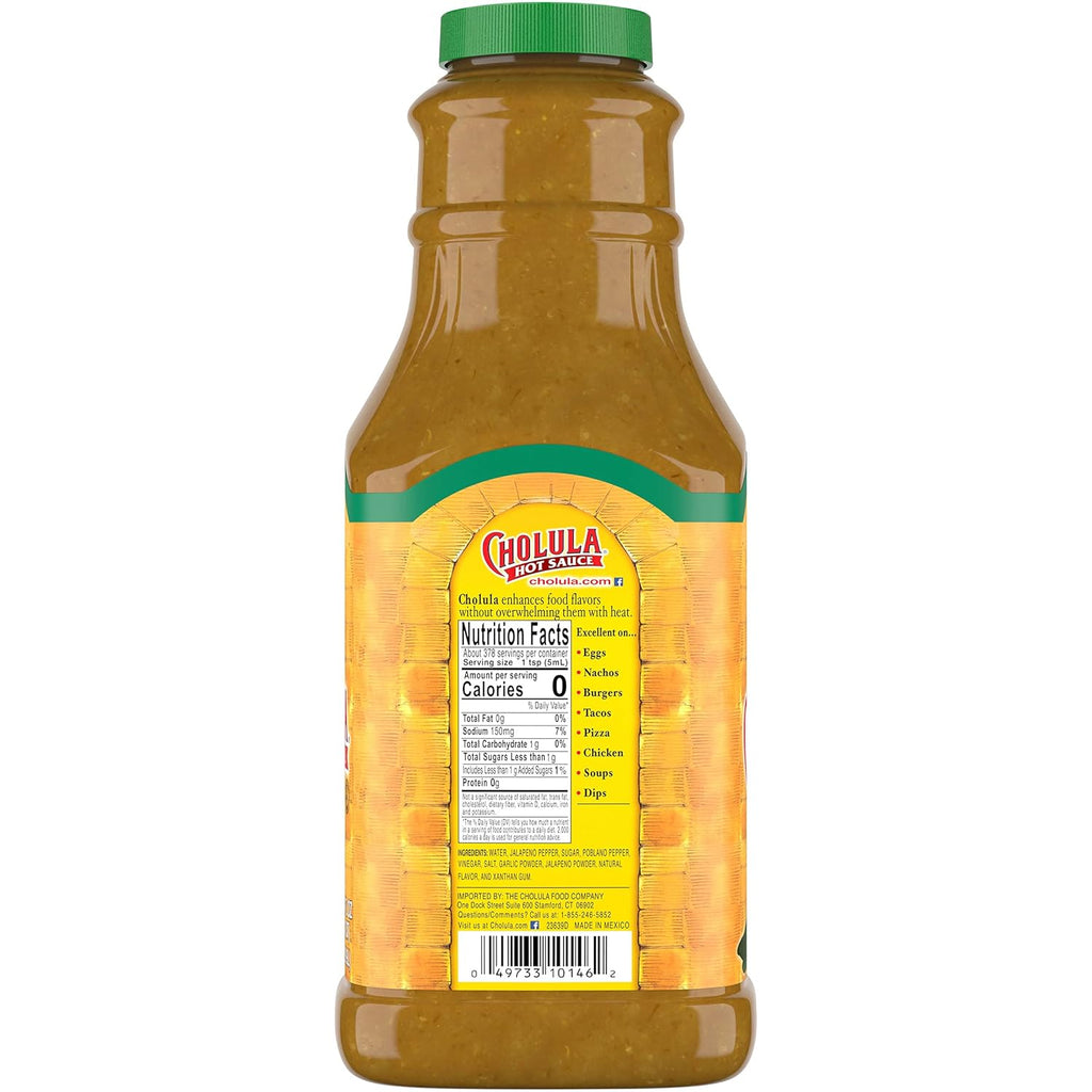 Green Pepper Hot Sauce, 64 fl oz X4242