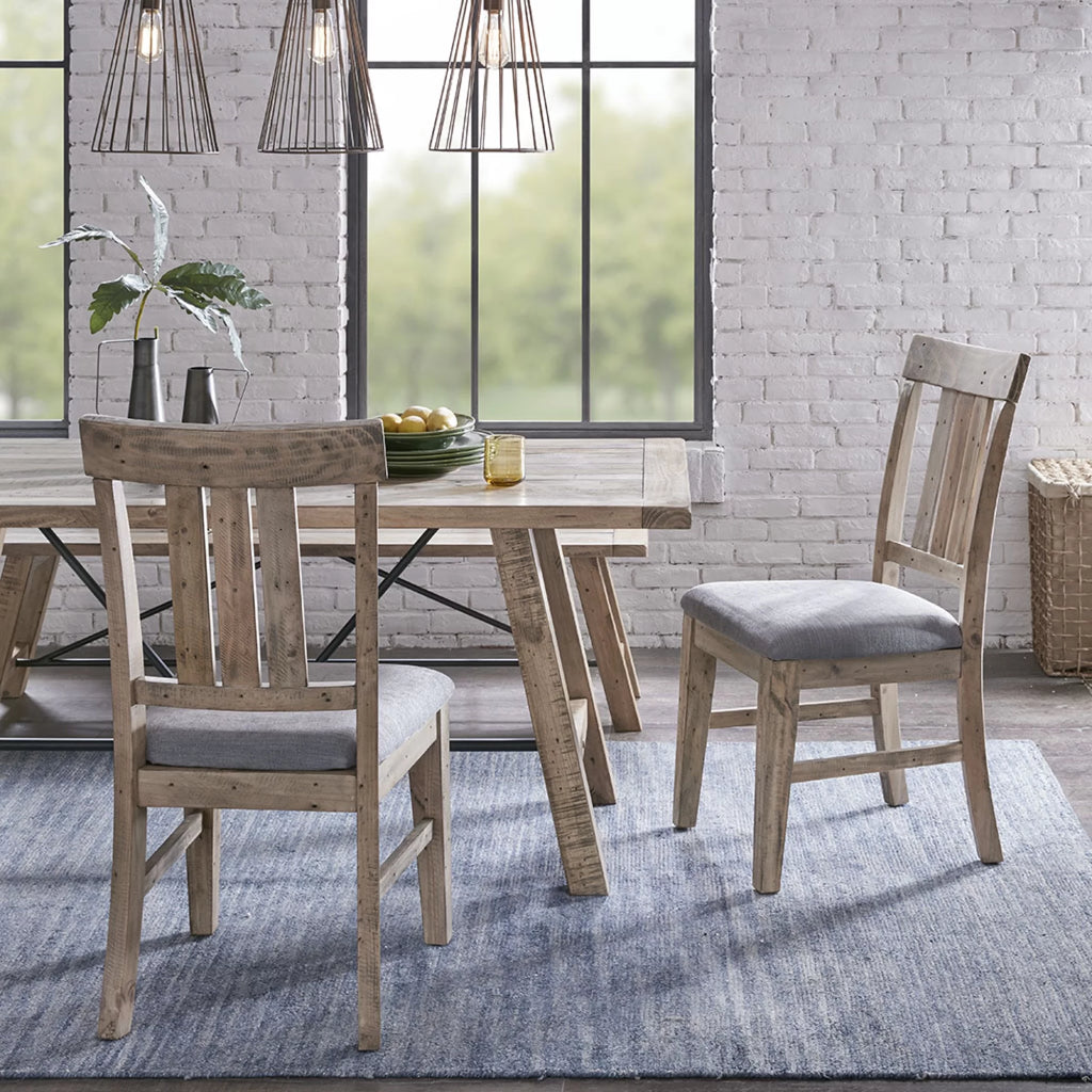 Set of 2 Natural Dining Side Chair U802118
