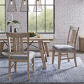 Set of 2 Natural Dining Side Chair U802118
