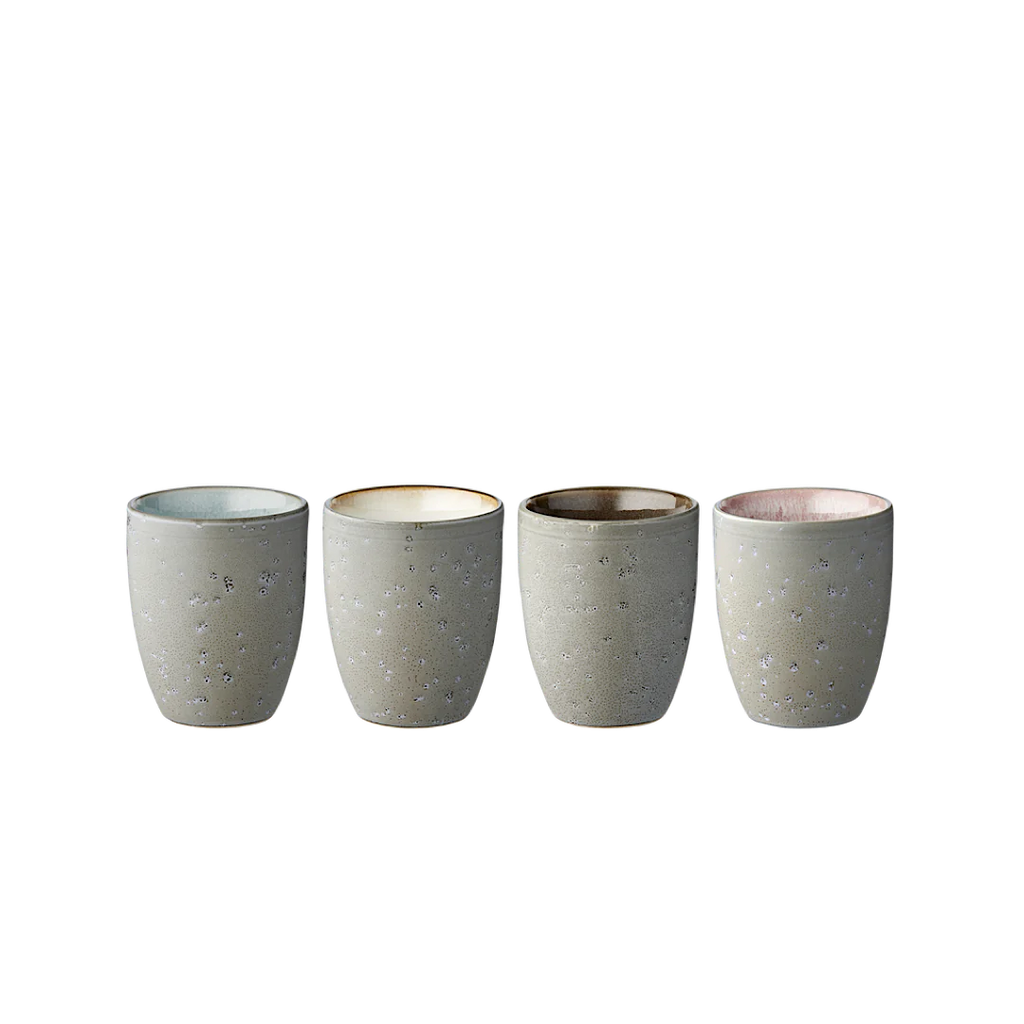 Stoneware Thermo Mug 0.27 l 4 Pcs Q4124