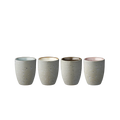 Stoneware Thermo Mug 0.27 l 4 Pcs Q4124