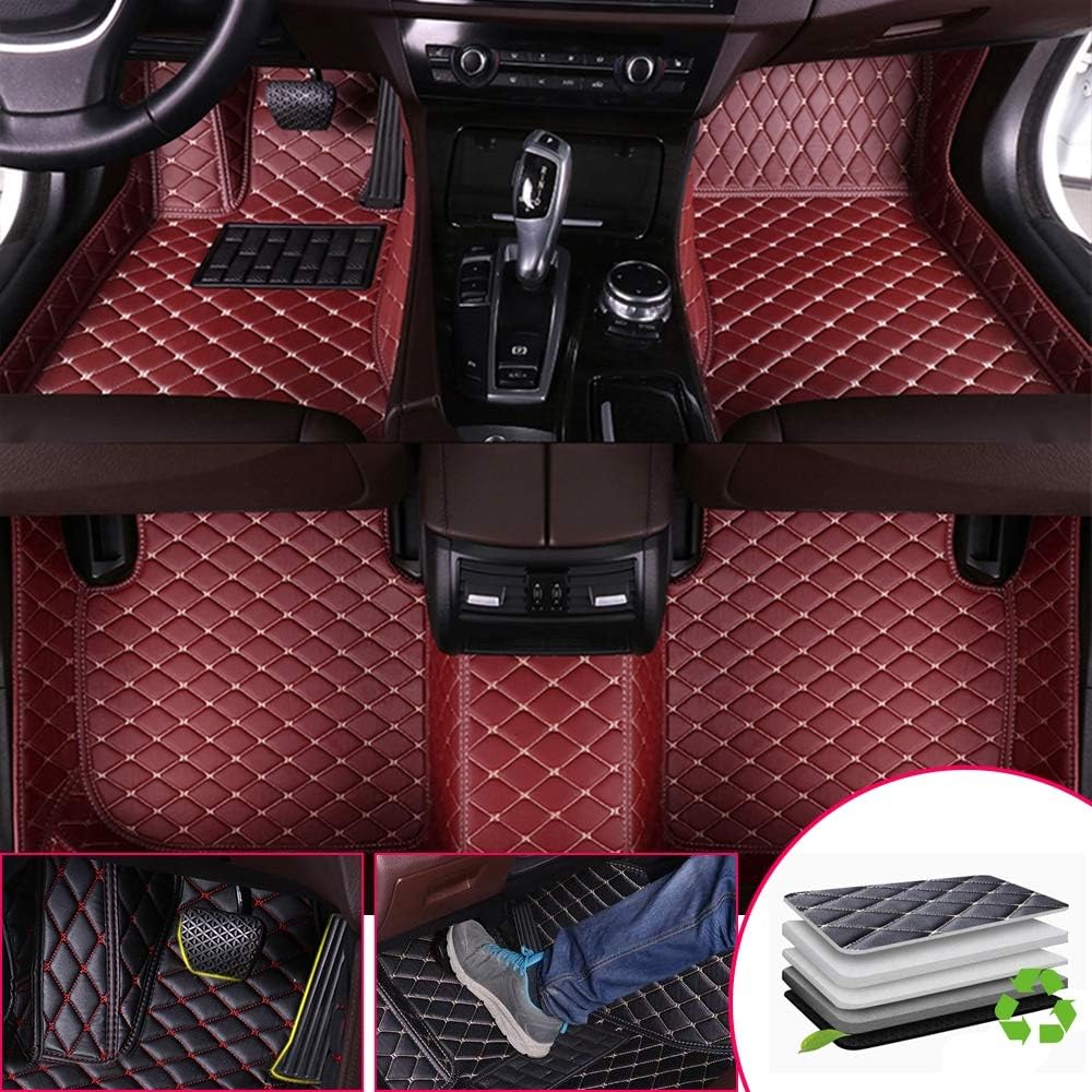Black All Weather Car Floor Mats S631