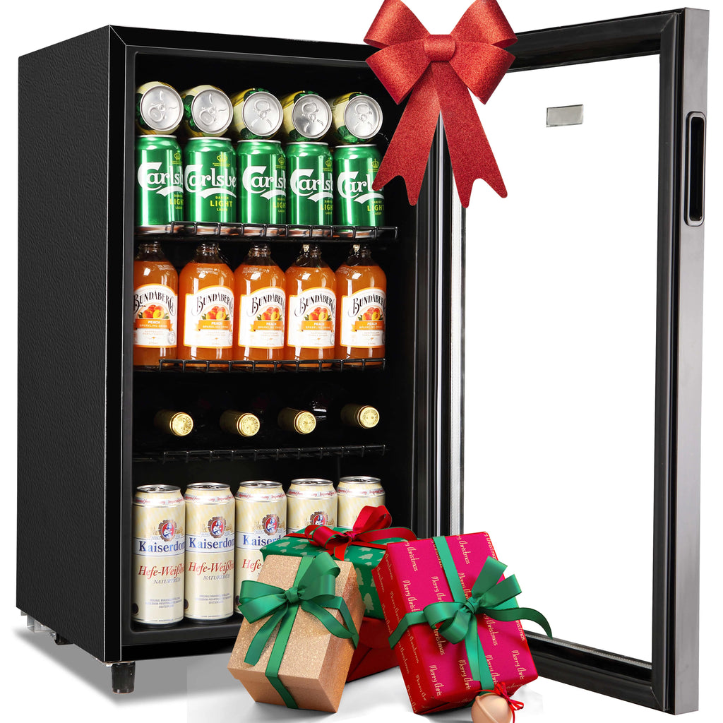 Glass Door Beverage Refrigerator 125 Can O8664