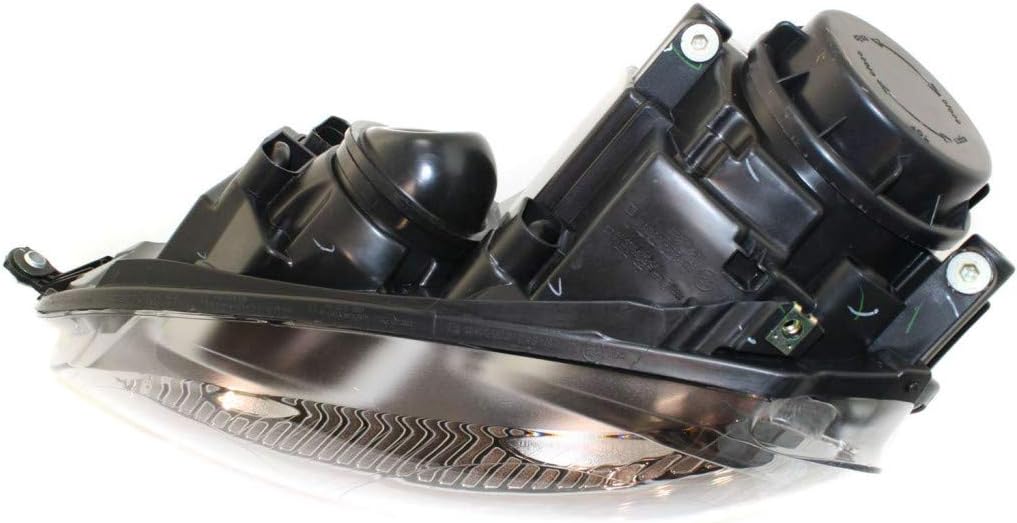 Driver Side Halogen Headlight for Volkswagen Jetta Rabbit 2006-2009 W98939