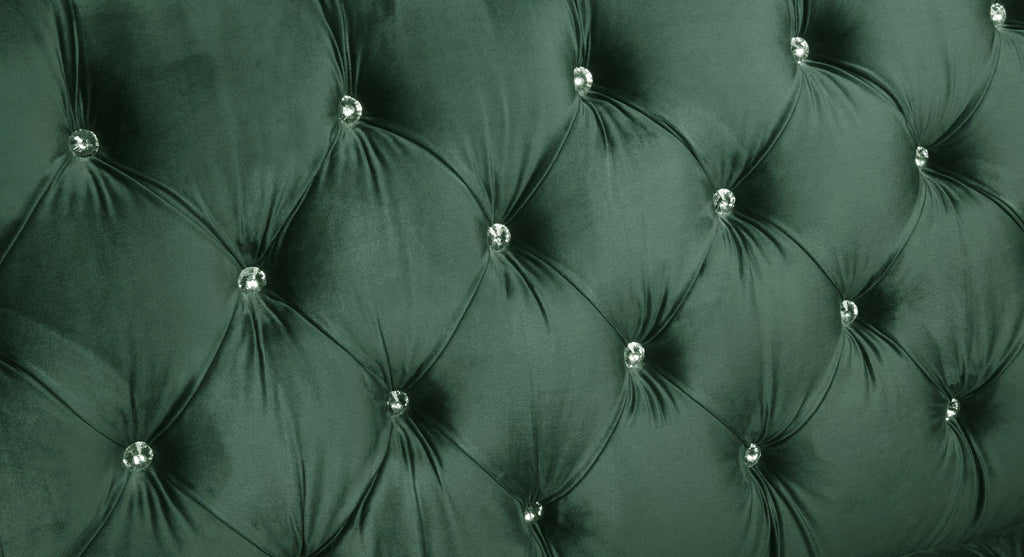 Green Velvet Sofa I714