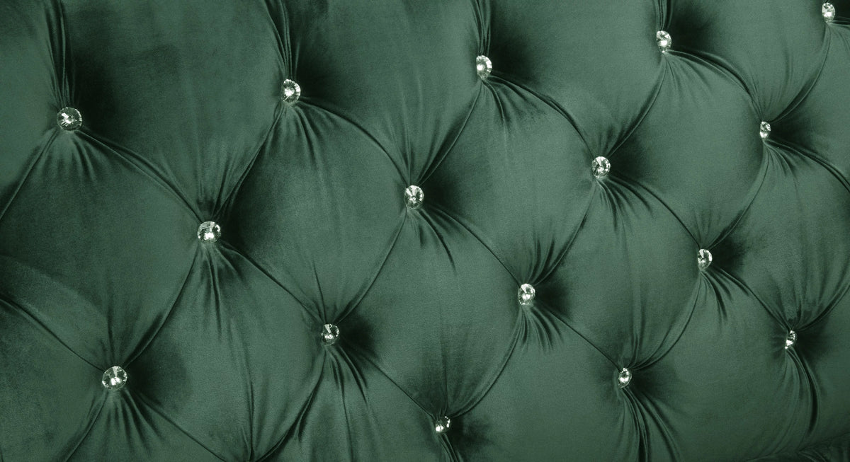 Green Velvet Sofa I714