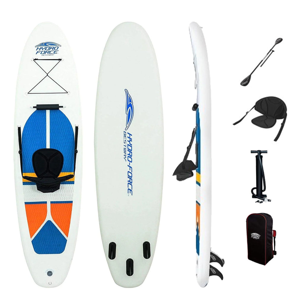 10' Inflatable Stand Up Paddle Board Kayak Set with Aluminum Oar E480106