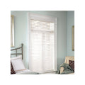 White 30.75X60 Faux Wood Cordless Blind S78024