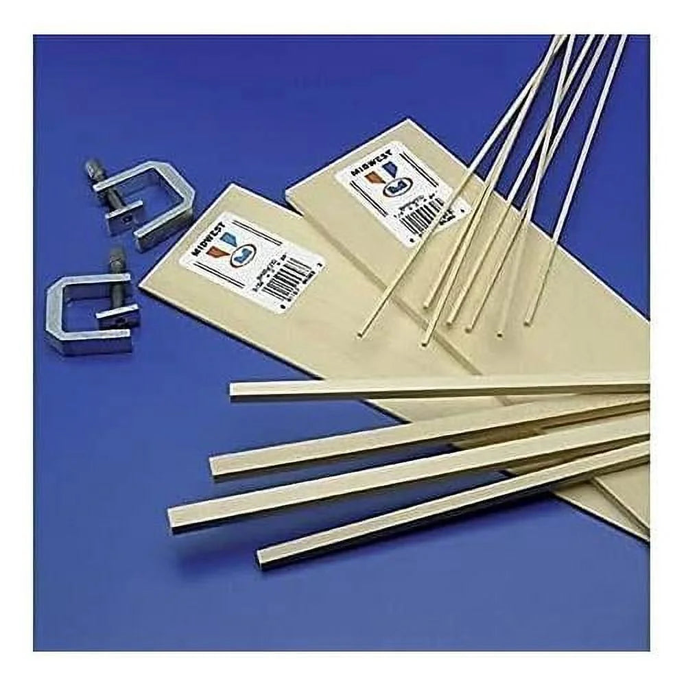 Basswood Strips Wood Building Supplies U576069
