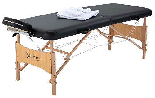Black Portable Massage Table O974872