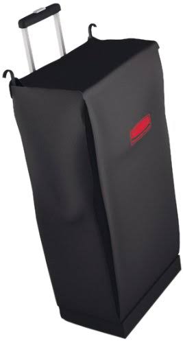 Black 30 Gal Mobile Cleaning Cart Bag B4272