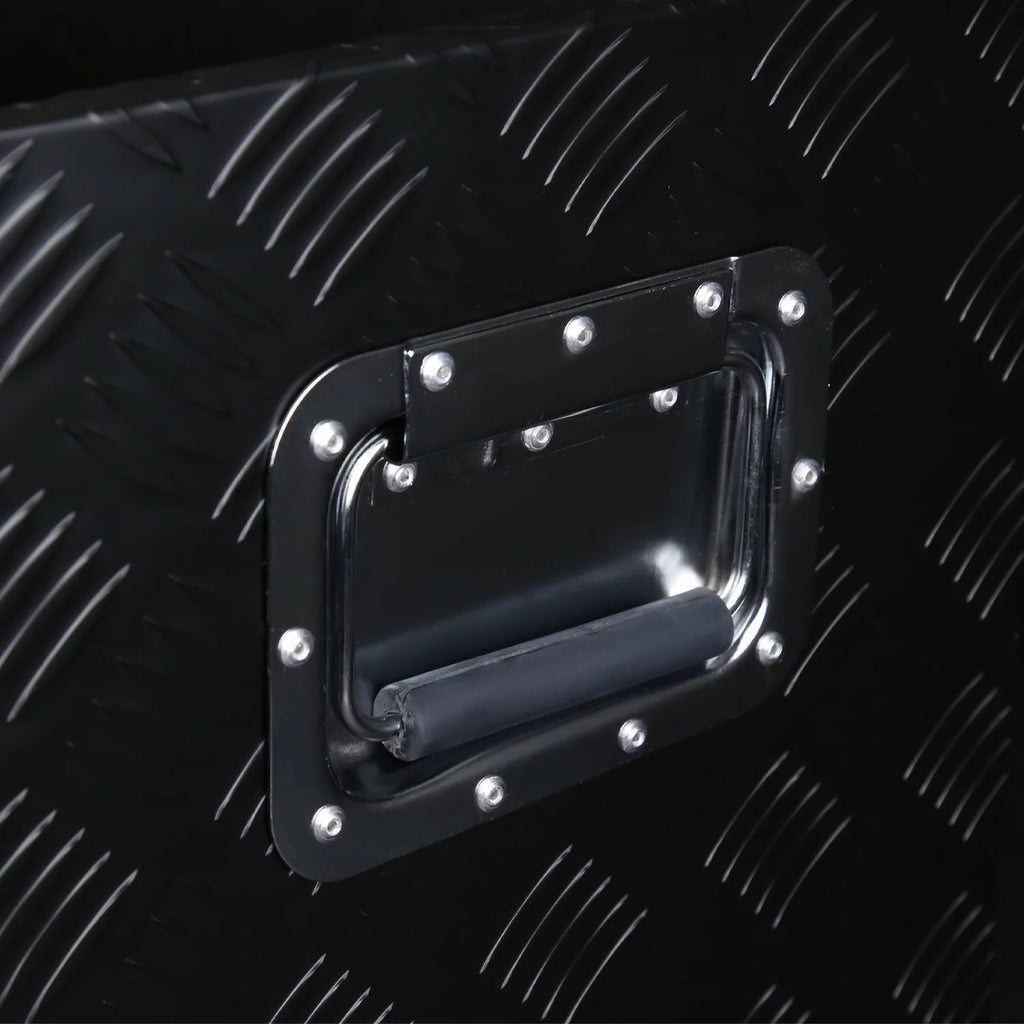 Heavy Duty Black Aluminum Truck Tool Box A711142