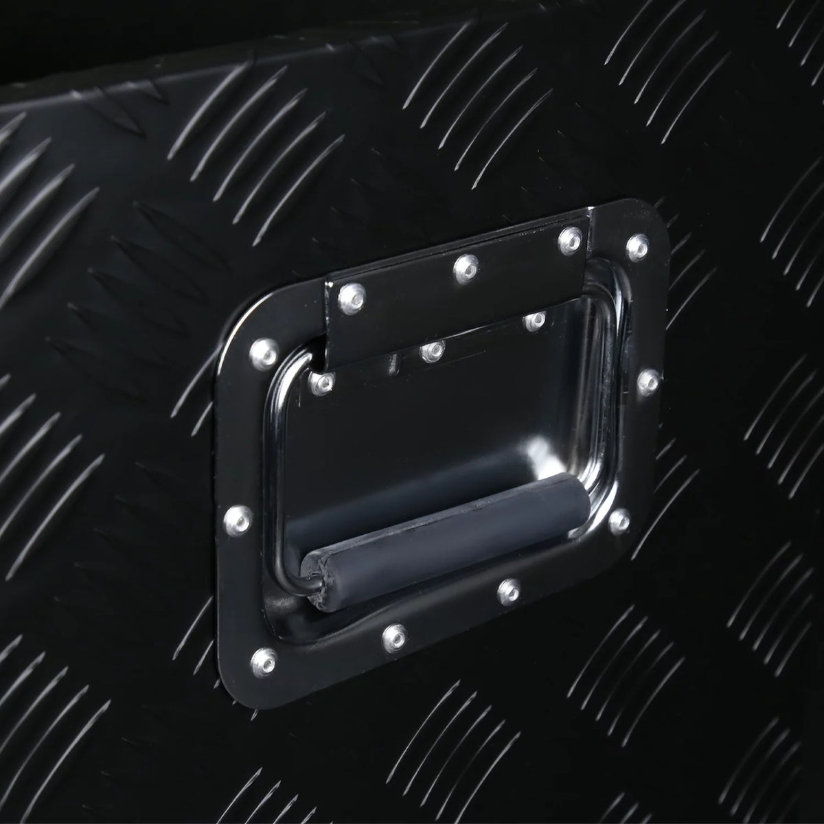 Heavy Duty Black Aluminum Truck Tool Box A711142