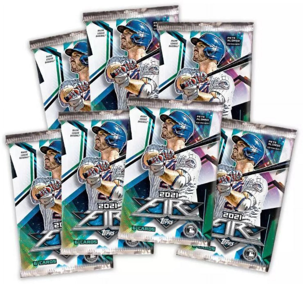2021 Topps MLB Fire Baseball Trading Card Blaster Box G9003