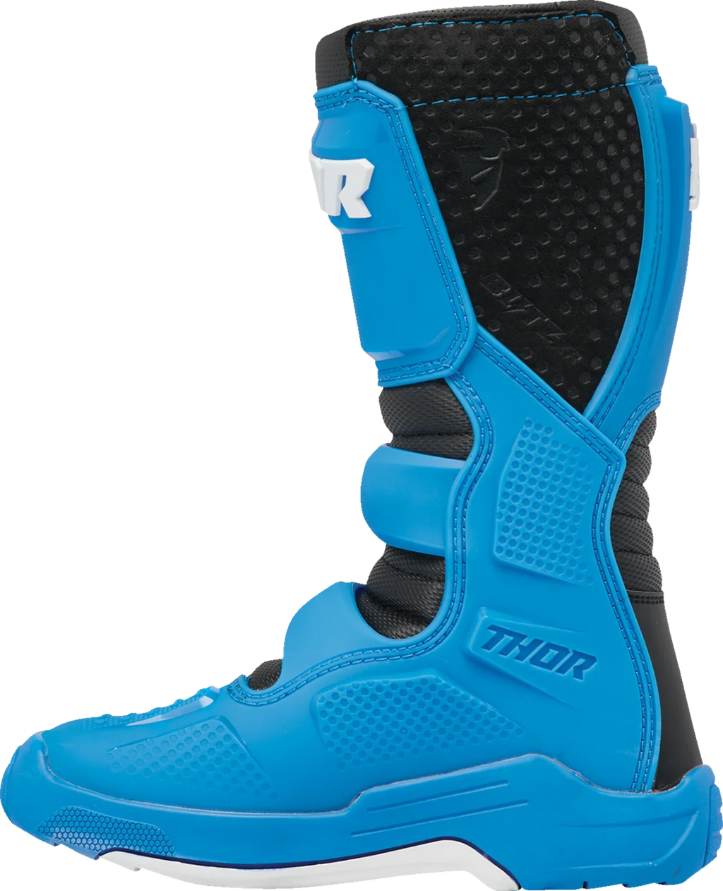 Blue/Black Motocross Riding Boots F44531