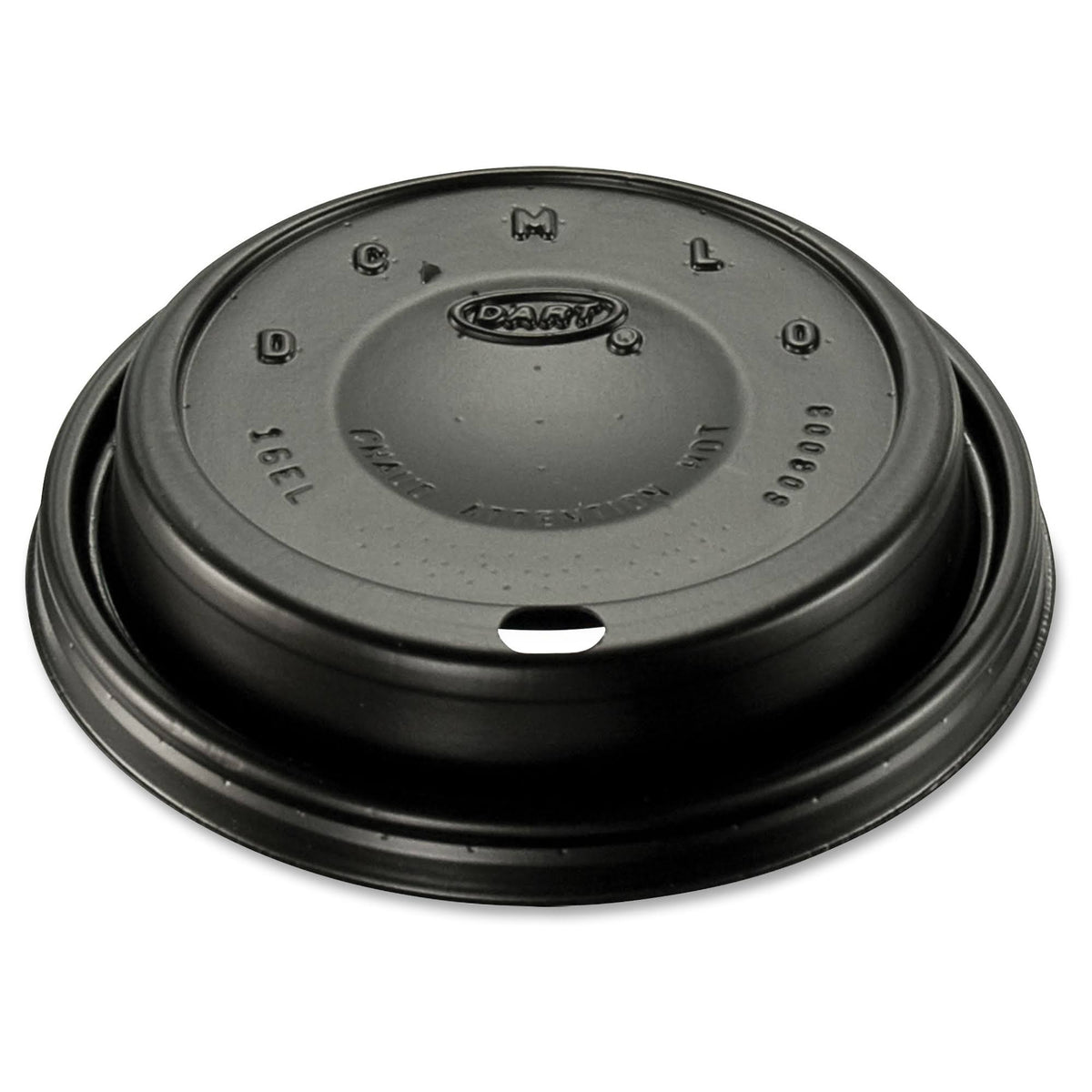 Black Plastic Sipper Lids V2991