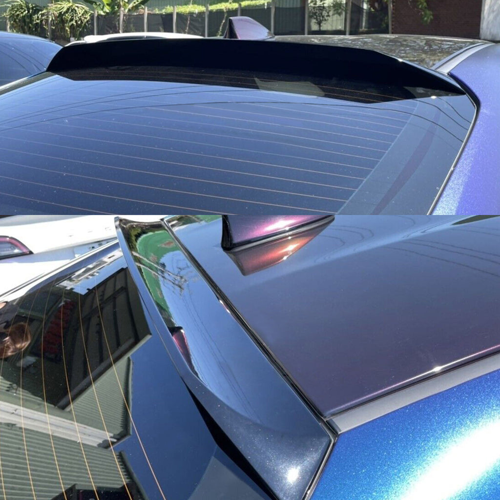 Gloss Black ABS Plastic Roof Spoiler H1130