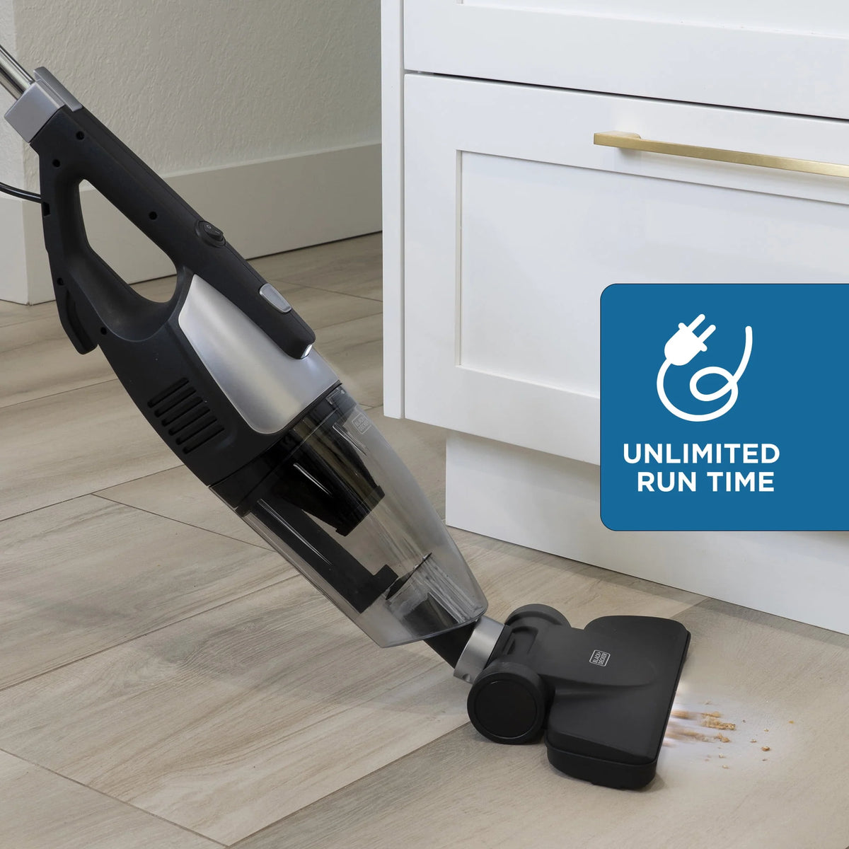 Corded Upright and Handheld Multi-Surface Vacuum D23410