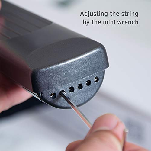 Portable Guitar Chord Practice Tool with Rotatable Chords Chart Screen H6230