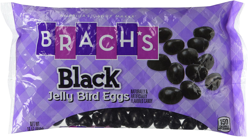 Black Jelly Bird Eggs Anise Licorice Flavored 16.0 Oz R568