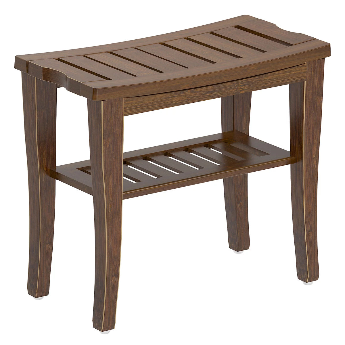 Bamboo Wood Non-Slip Shower Bench C218